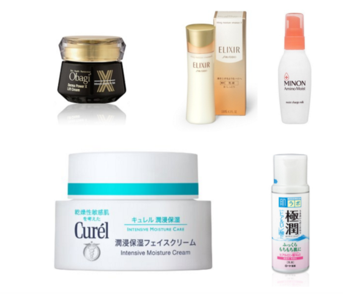 5 of the best Japanese drugstore moisturisers