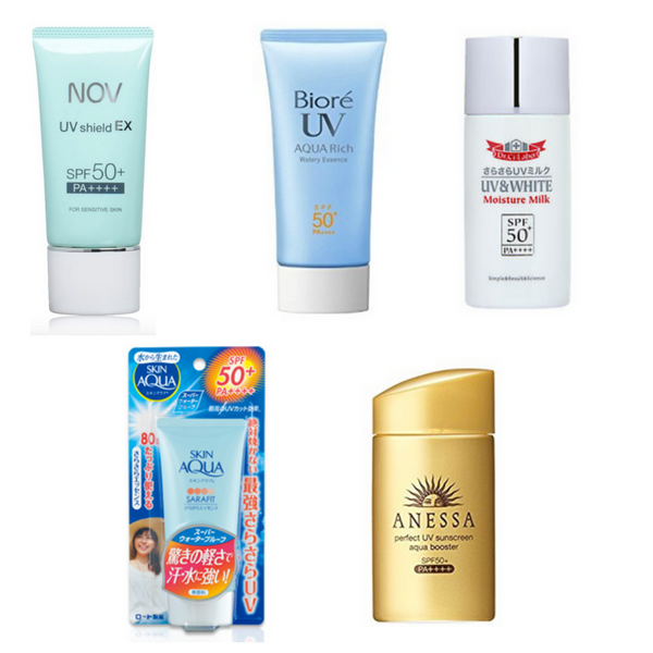 5 Of The Best Japanese Drugstore Sunscreens.